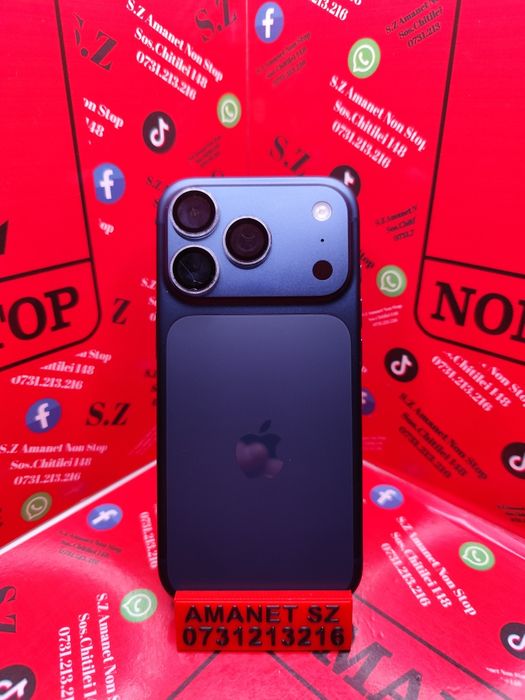 iPhone 17 Pro (256Gb/96Cicluri) Amanet SZ Non Stop