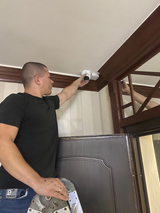 Установка видеонаблюдения