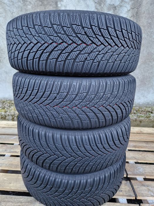 Jante 5x112 Skoda Octavia anvelope iarna 205 55 16 Firestone 2024