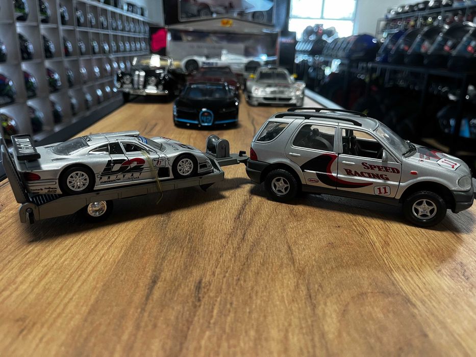 WELLY колекционерски модели  Mercedes ML / CLK DTM 1999 ,мащаб 1:32