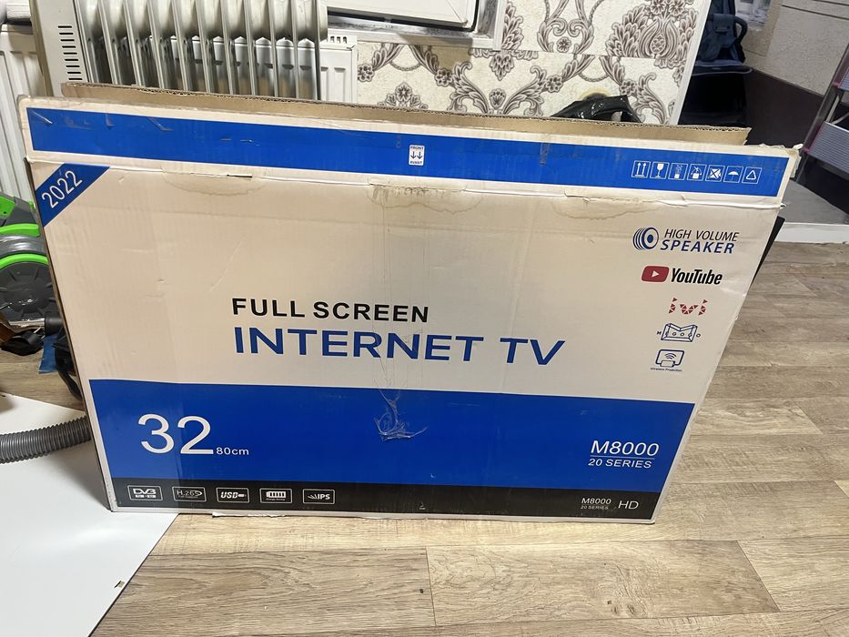 M8000 telvizor ekrani ketgan 32 tali
