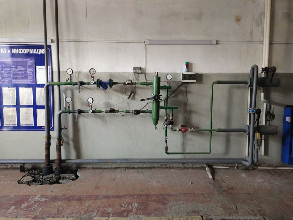 Бойлер отопителя.