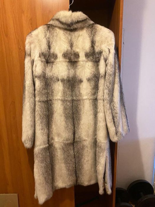Норковая шуба, длинная