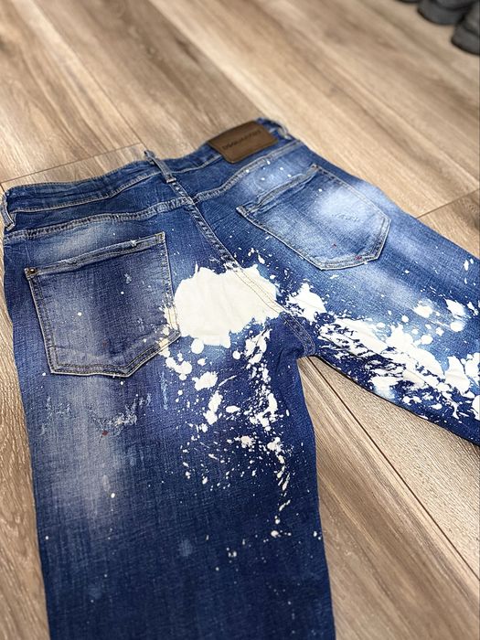 Dsquared2 Мъжки дънки "Acid Wash Effect"