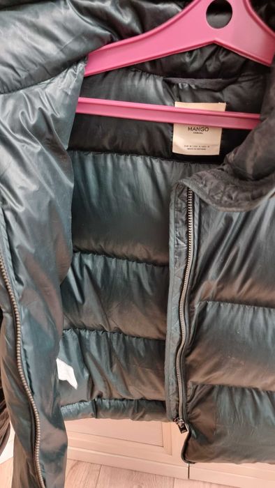 Пуховик женский размер 44- Mango