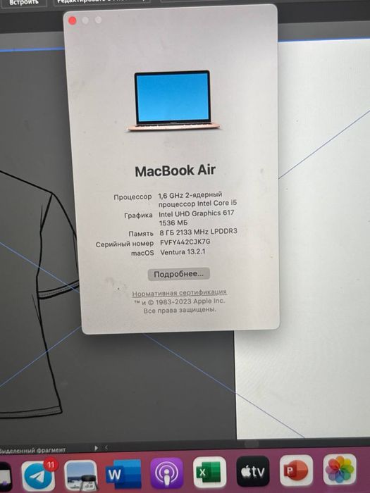 Mac book air pochti noviy