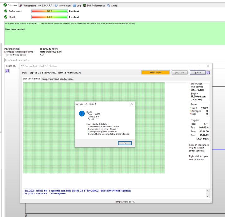 Hard Disk 500GB Seagate HDD ST500DM002 SATA3 6GB/S 16MB Cache 7200 Rpm