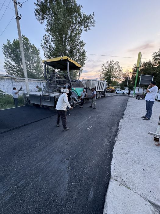 Асфальтирование 85.000сум.Разметка дорожная.Asfal’t va yol’ chizish