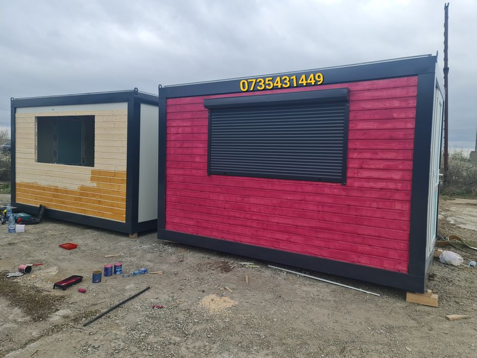 Vand container Birou Vitrina Magazin Fast-food Terasa Cabană