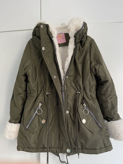 Зимно детско яке тип парка