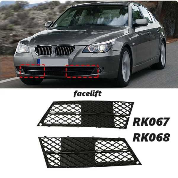 Решетка BMW E60 фейслифт бмв 5 серия E60 E61 528I 535д 530д 08-10