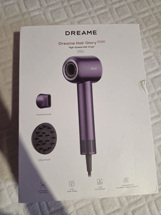 Сешоар COSHARE SuperFlow1, лилав, 1600W