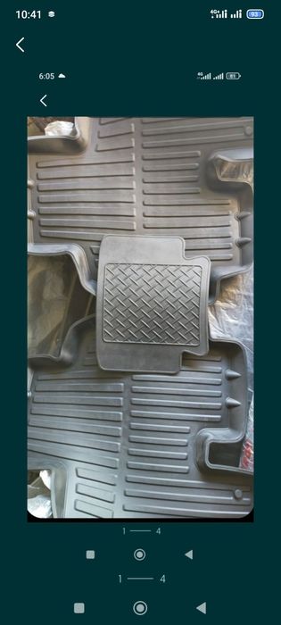 Коврики в багажник автомобиля.