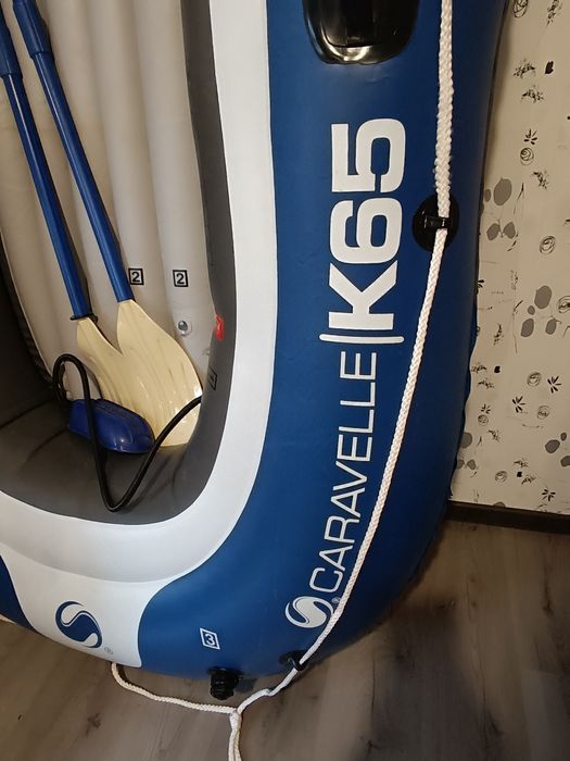 Надуваема лодка Sevylor Caravelle KK65 синя 228x120 см