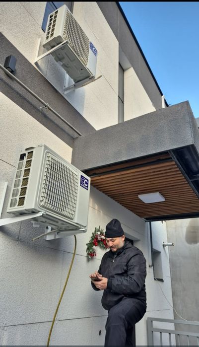 Установка Монтаж Продажа Сервис Заправка Мойка Чистка кондиционеров