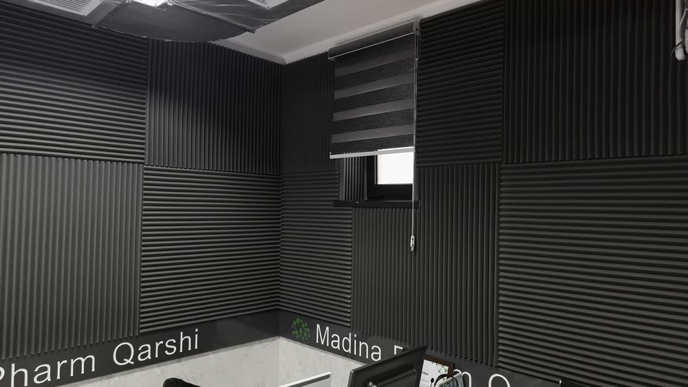 овоз шовкин кайтарувчи поролонлар девор ва потолок панеллари