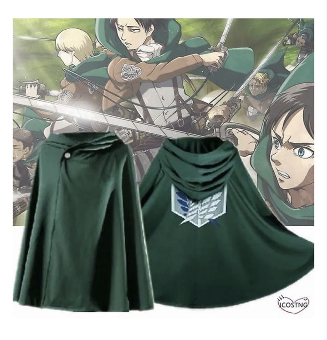 Плащ накидка Атака Титанов