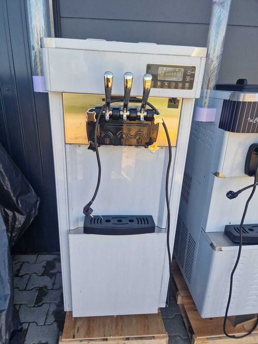 Masina de inghetata profesionala cu 2 compresoare tecumseh noi,factura