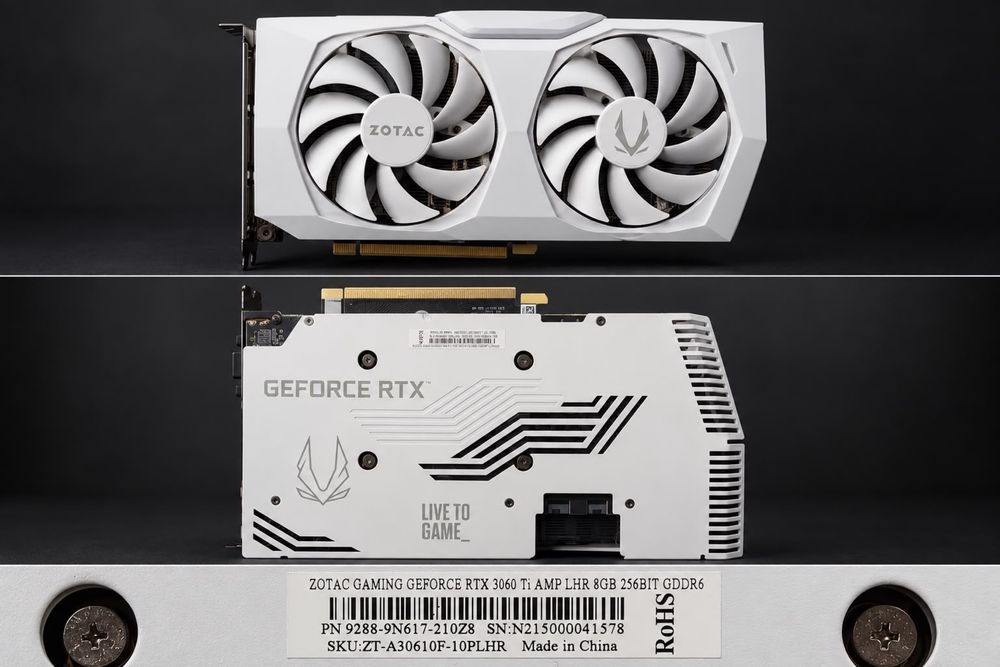 Vând placă video ZOTAC GAMING GeForce RTX 3060 Ti White