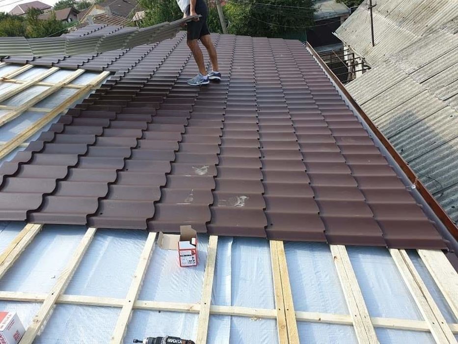 Reparatii si montaj acoperisuri/sisteme pluviale