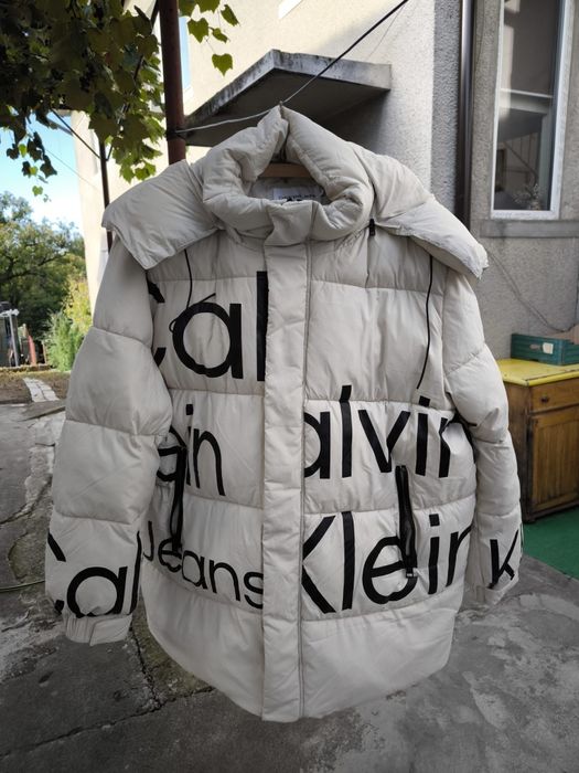 Geacă puf Calvin Klein lungă