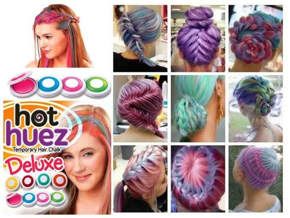 Система за боядисване на цветни кичури Hot Huez TV292