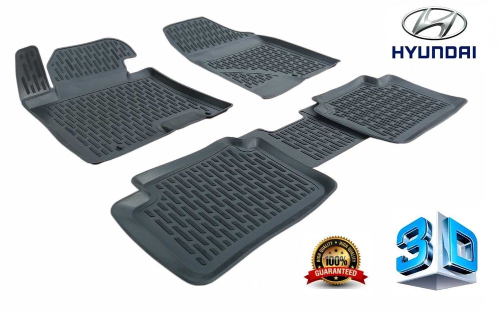 Гумени Стелки Perflex 3D тип Легени К-т 5 части за Hyundai I30