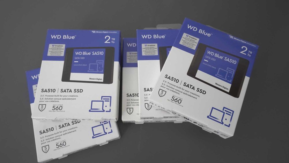 SSD Western Digital Blue SA510 - 2TB нови, запечатани