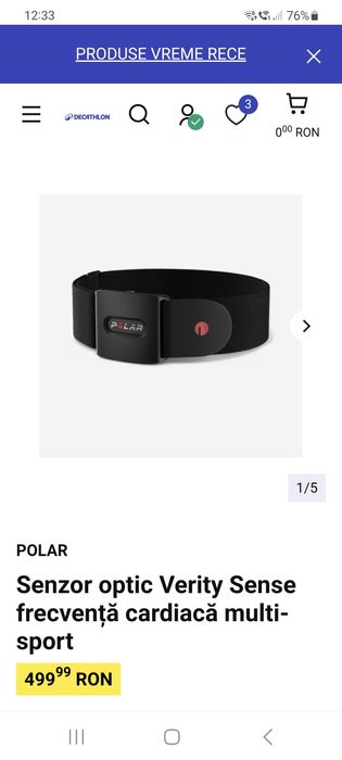 Senzor Polar Verity Sense
