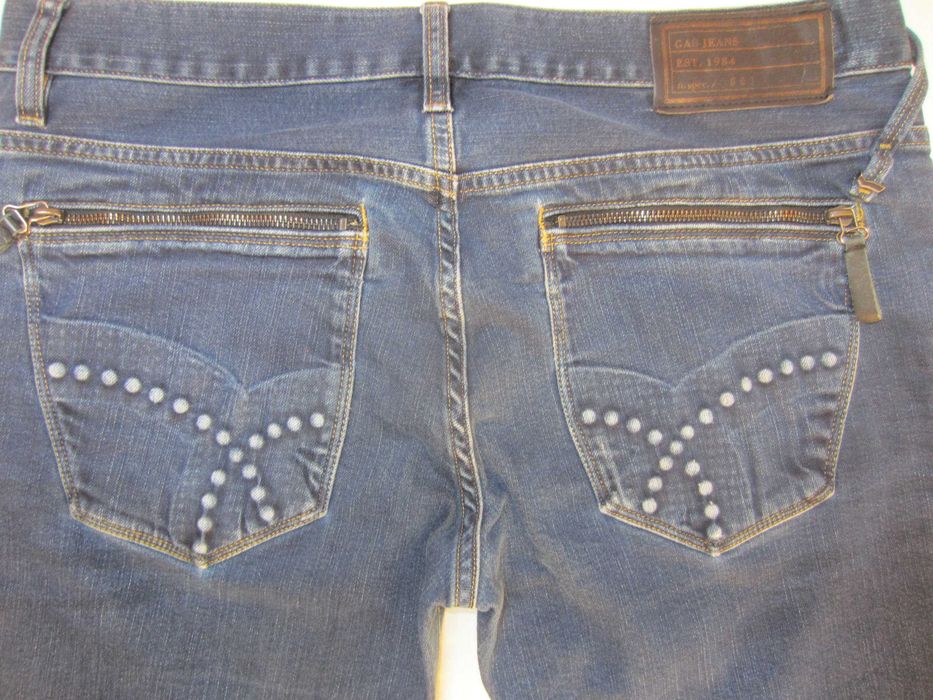 Blugi GAS, W32 L32, Talie=86cm,Lung=104cm,croaiala dreapta