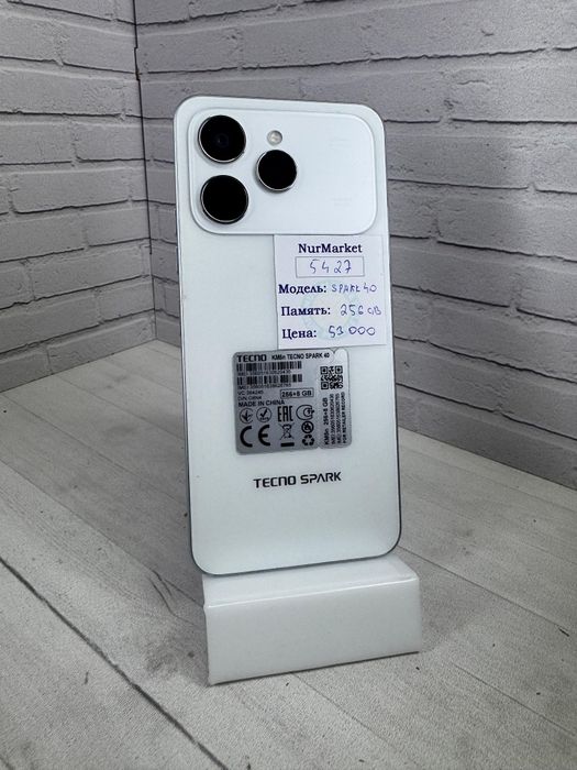 Tecno Spark 40 256GB Nur Market Kod 5427