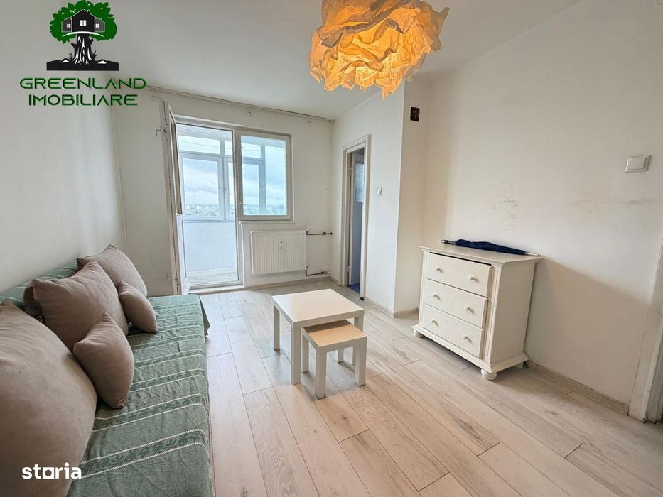 Garsoniera in bloc de apartamente, mobilata, etaj 8/10, Podu Ros
