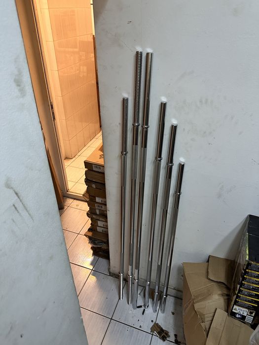 Bara bari haltera mai multe modele fara piulite pret 100 ron buc