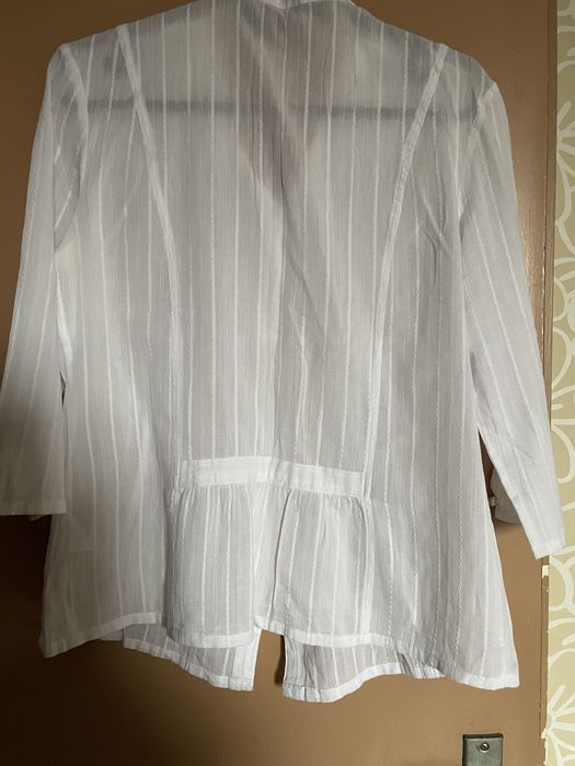 Дамска  риза бяла , памук