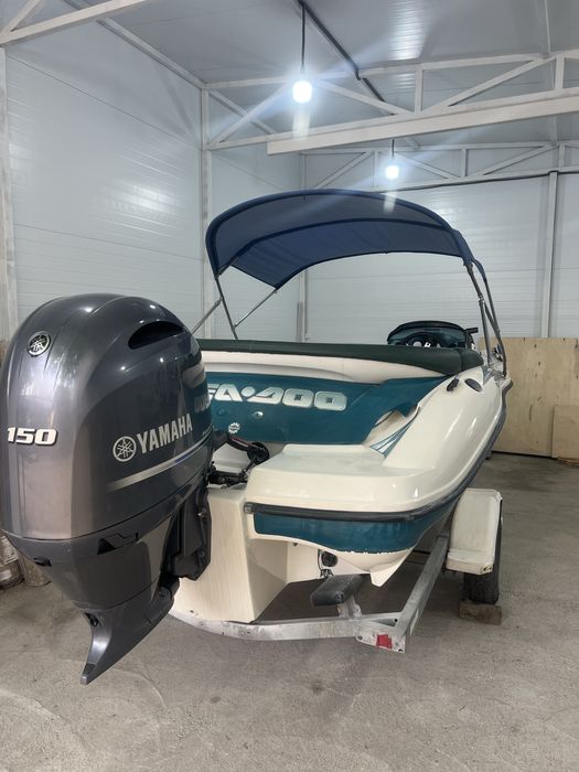 Катер SeaDoo с мотором Yamaha 150