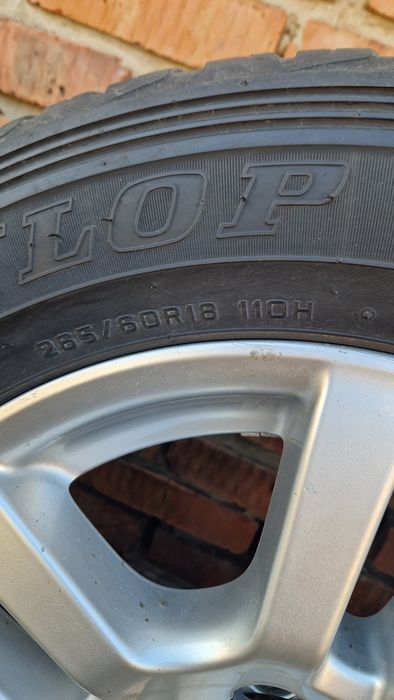 Комплект диски с летней резиной 265/60/R18