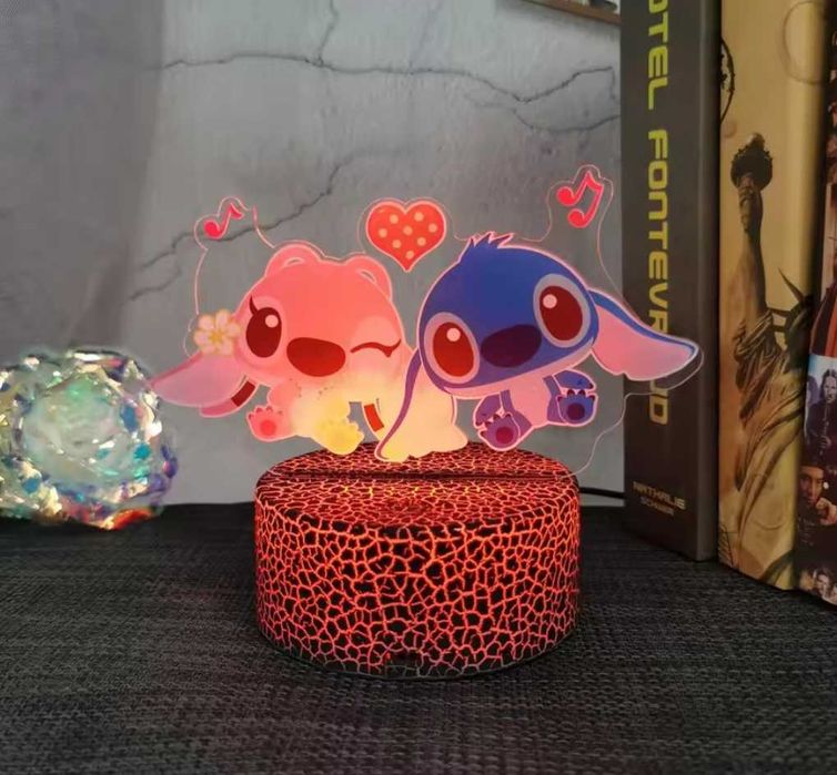 Лампи и 3Д лампи на Стич/Stich и 3Д на Хари Потър