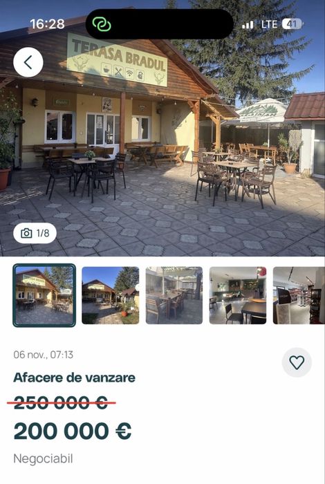 Afacere de vanzare