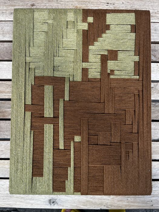 “Tablou” cu tehnica tesutulu 30cm/40cm