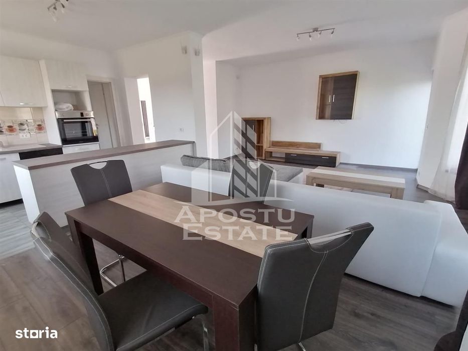 Duplex de vanzare, cu 4 camere si 3 bai, mobilat si utilat,Dumbravita