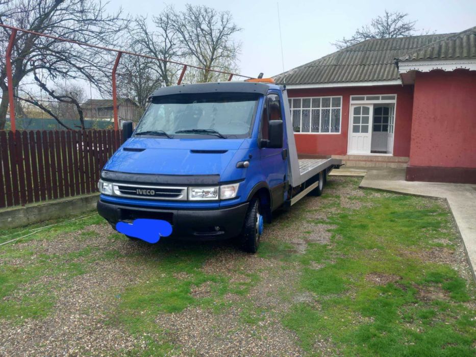 vand autoplatforma iveco dailly 2005 motor de Spania 3.0 170 cai