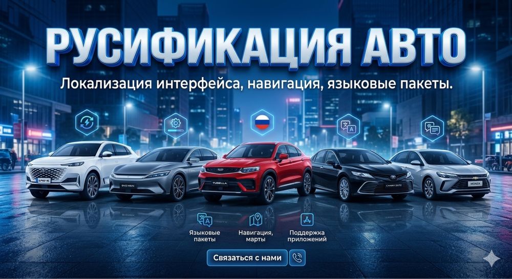 Русификация и Прошивка мультемедиа