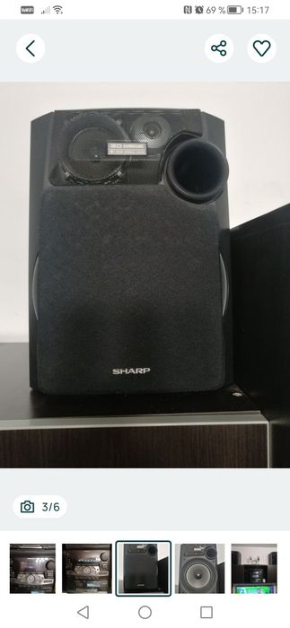 Boxe Sharp 200 w