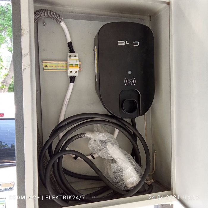 Avto zaryadnik oʻrnatish.Fargona.