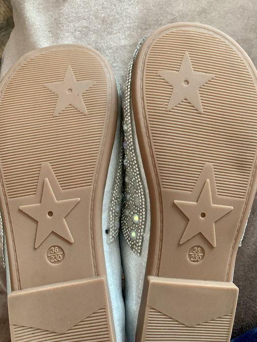 Нарядные туфли балетки