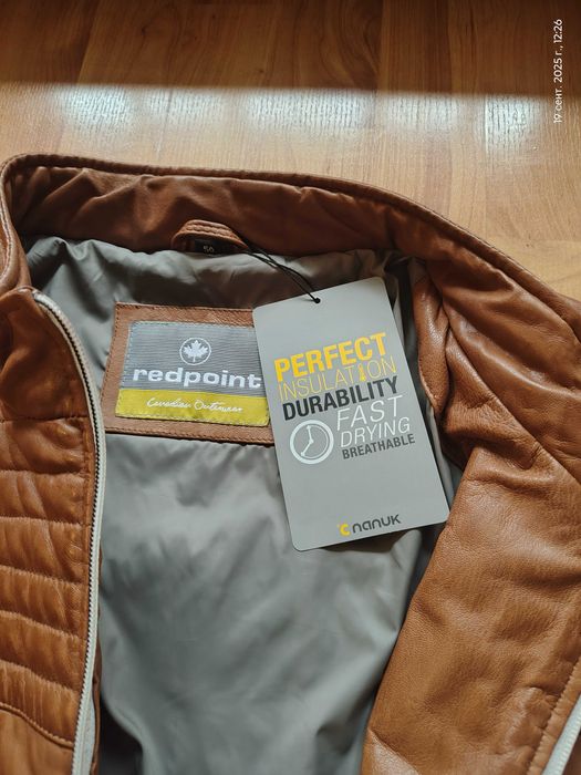 Куртка кожаная Redpoint (Канада),премиум,ягненок,оригинал,новая,р-р 50