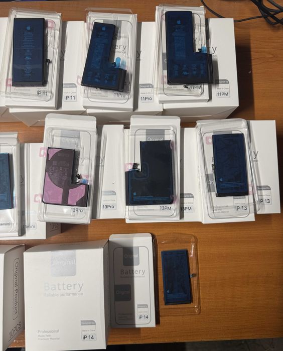 Оригинална батерия от Iphone X до iphone 14 pro max всички модели