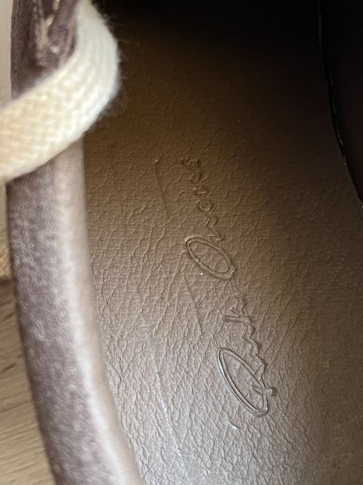 Rick Owens vans brown suede 41