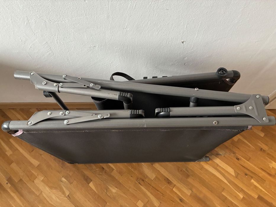 Сгъваем шезлонг Livarno Home до 120 кг алуминиев шезлонг Германия