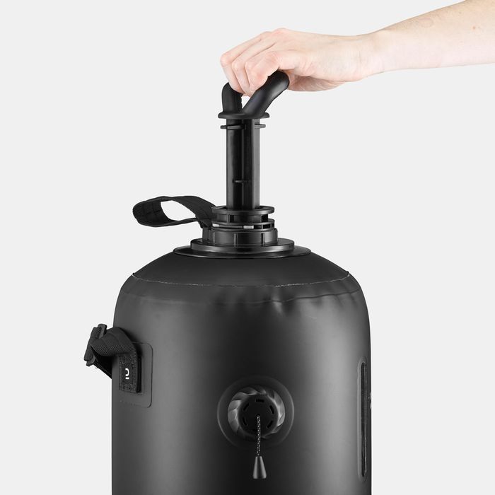 Duș solar camping 10 l + cort duș/toaletă Decathlon